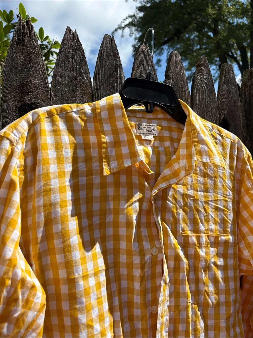 J. Crew large slim fit cotton butter shirt!
